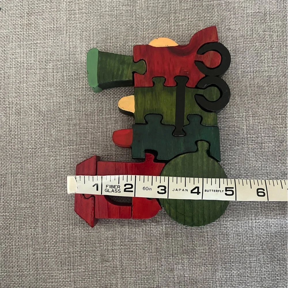 Colorful Wooden Puzzle Toy